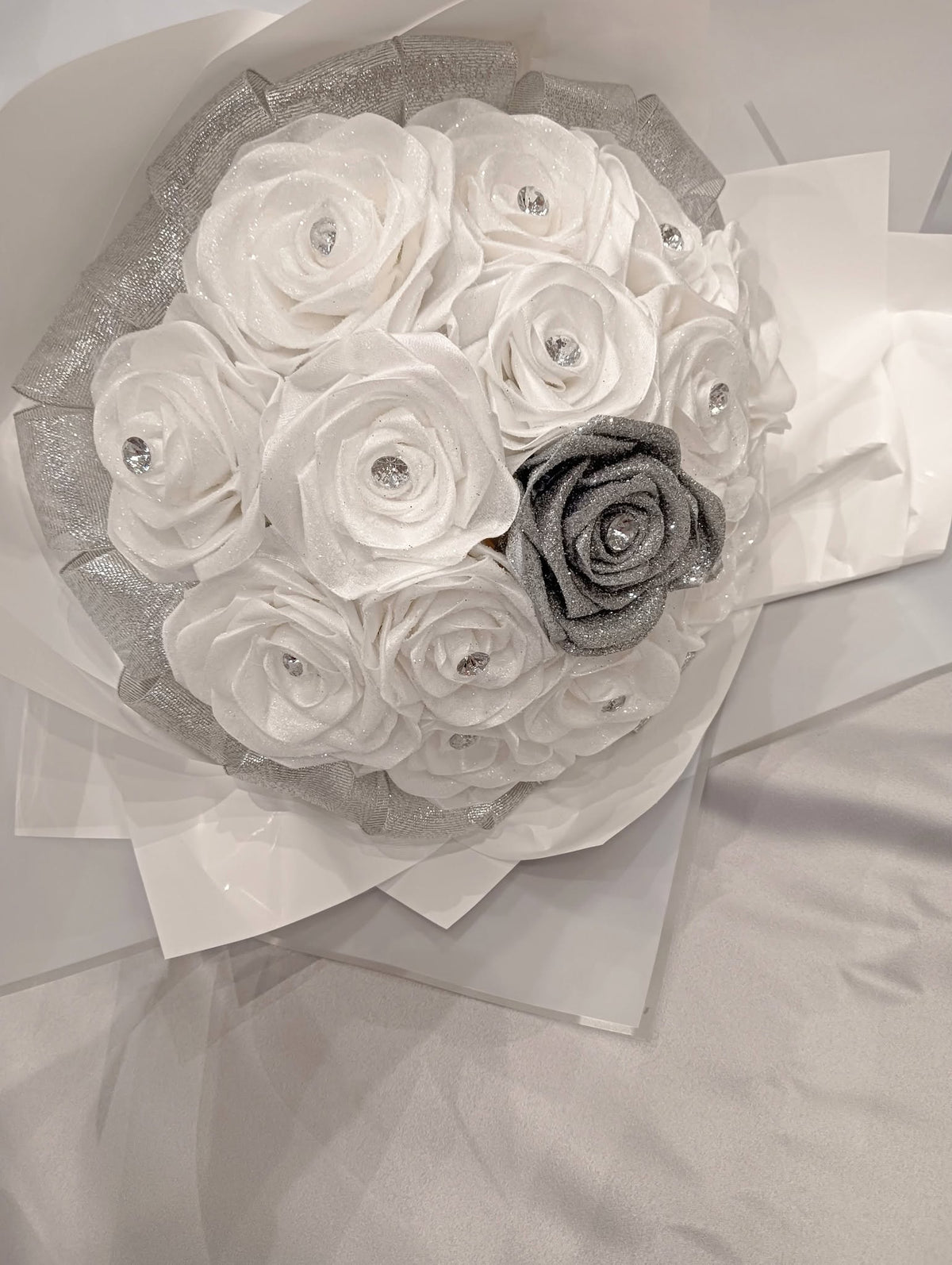 Bouquet con lettera