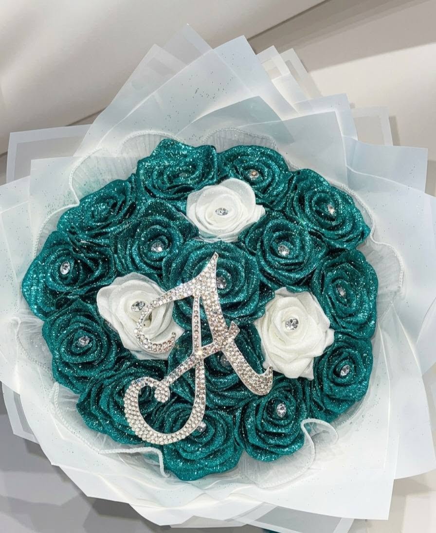 Bouquet con lettera