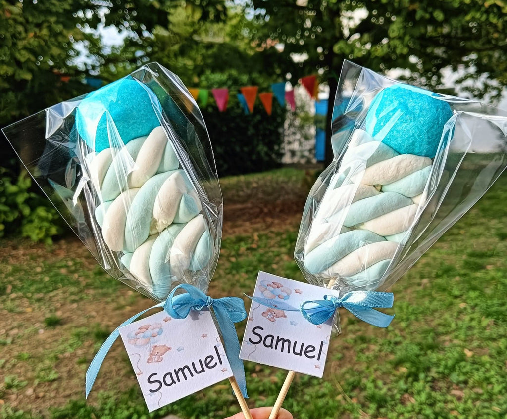 Marshmallow con tag