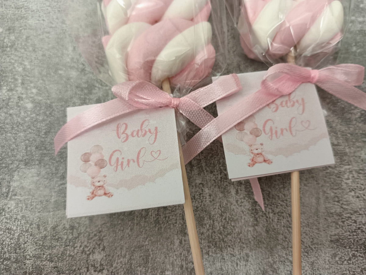 Marshmallow con tag
