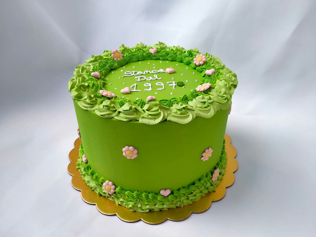 Torta scenografica con frase