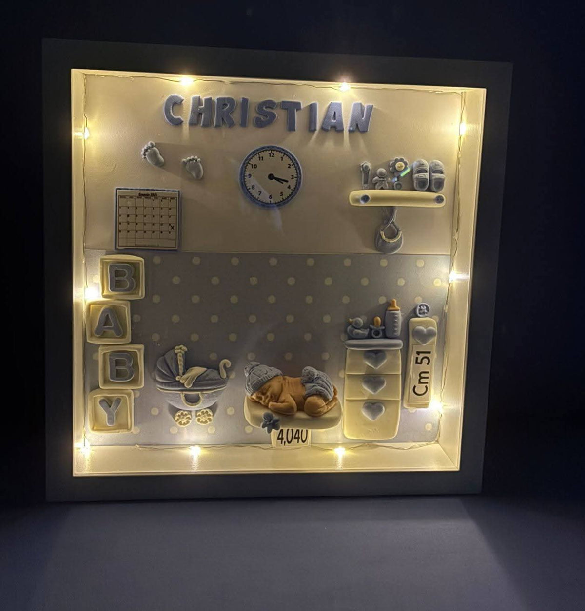Cornice nascita led